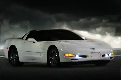 2x For 1997-2004 C5 Corvette HID LED SUPER BRIGHT White Fog Light Conversion Kit • $39.99