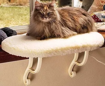 Enhanced KH3095 Heated Thermo Kitty Sill Cat Pet Pad W/ Removable Heating Unit • $69.99