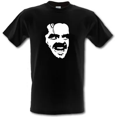 £13.49 • Buy THE SHINING HERE'S JOHNNY Jack Nicholson Cult Film  Heavy Cotton T-shirt 