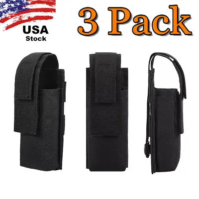 3x Tactical MOLLE Tourniquet Pouch Holder With Belt Loop Strap Trauma Shear Slot • $14.89