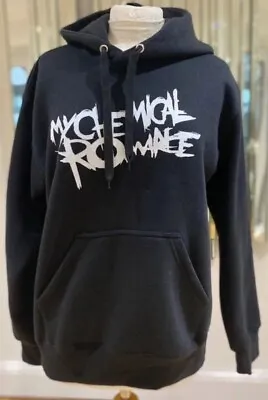 My Chemical Romance Hoodie Emo Rock Band Merch Jumper Size Medium Black • £19.50