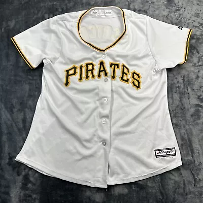 Pittsburgh Pirates Womens Xl Jersey Andrew Mccutchen 22 White Majestic • $27.99