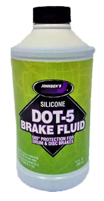 $12.89 • Buy Johnsen's 7012-6 Silicone DOT 5 Brake Fluid, 12oz
