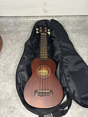 Kala Makala MK-S Soprano Ukulele Package Tuner And Gig Bag Included! • $35