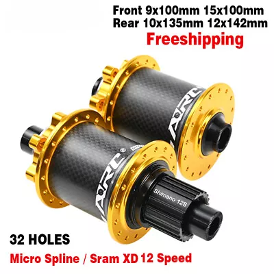 ARC Carbon Fiber Mountain Bike Hub 32 Holes 6 Pawls 114 Clicks 12 Speed • $243.60