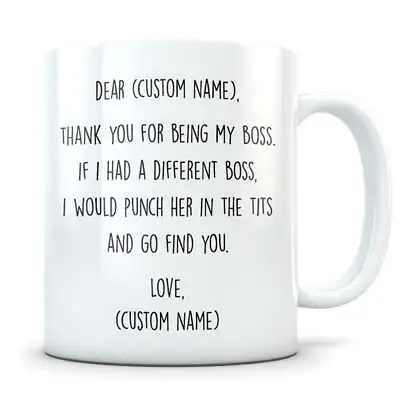 Boss Gift For Women Boss Gift Idea Funny Boss Mug Boss Lady Mug Boss Mug Boss • $26.99