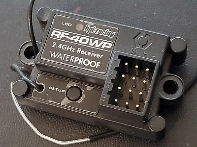 HPI Racing 2.4ghz RF-40wp Waterproof 3 Channel 3ch Receiver RX Tested • $22