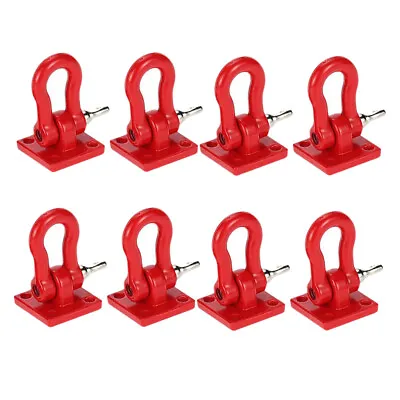 £10.14 • Buy 8pcs Tow Hook Trailer Hitch Chain Hook For 1/10 Axial Scx10 Rc4wd