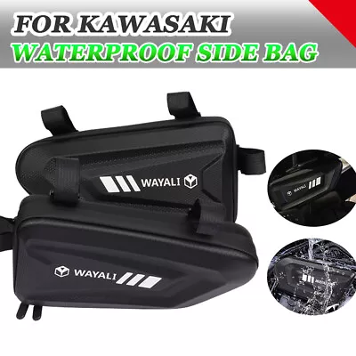 For Kawasaki Ninja 250 250R Saddlebags Waterproof Triangle Tool Side Bag • $42.07