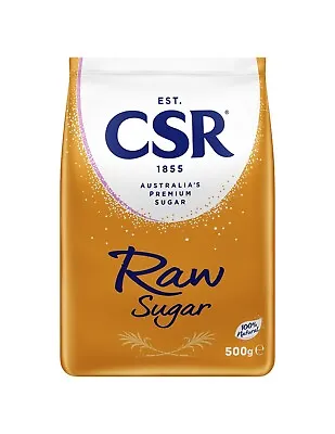 Csr Raw Sugar 500g • $2.95