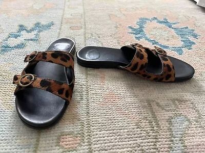 J. Crew Leopard Sandals Size 11 • $18