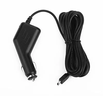 Car USB 5v Power Supply Cable For Dash Cam  -  3 Metre Long  -  Mini USB • £3.49