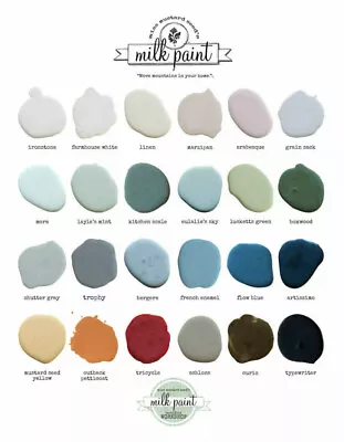 Miss Mustard Seed's Milk Paint - All Colors - 1 Qt Bag - DIY Furniture Painting • $22.50