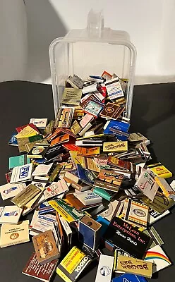 Matchbooks Mixed Lot  Aprox 200 Estate Sale Matches Random • $45