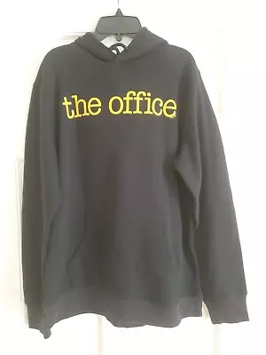 New The Office Memes Quotes TV Series Mens Medium Lightweight Black Sweatshirt • $36