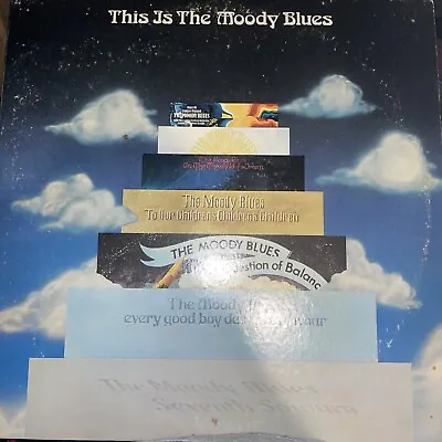Moody Blues This Is The Moody Blues Threshold 2lp 1974 Pressing Vg • $11.99
