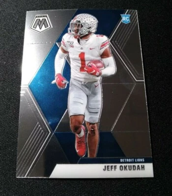 $1.99 • Buy V22 2020 NFL Panini Mosaic 243 Jeff Okudah RC Silver Prizm 1st Year Rookie