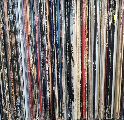 $5 • Buy CHOICE VINYL Records Lot Classic Rock Jazz Pop Country Folk Fusion Buy More SAVE