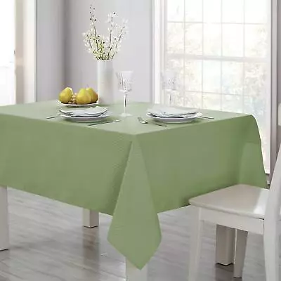 Eterish Rectangle Tablecloth Sage Green Table Cloth In Washable Polyester Sta... • $12.90