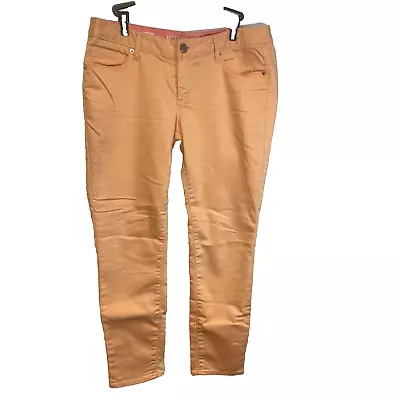 Mossimo Supply Co. Jeans Size 13 Ankle Skinny Fit #6 Iridescent Peach • $10.98