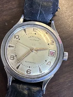 Vintage Hamilton Illinois Automatic Watch - Swiss Made - 17 Jewel - Running • $51