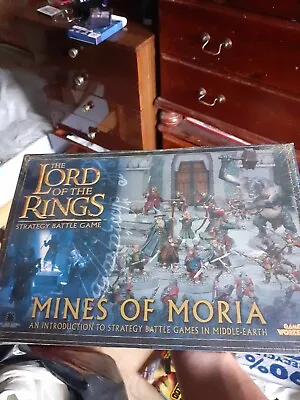 Lord Of The Rings The Mines Of Moria Boxed Game Still In Wrapper • £180