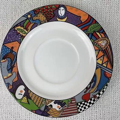 Vintage 1991 Vitromaster Metropolitan Single Saucer Plate Stoneware 6 3/8  • $23