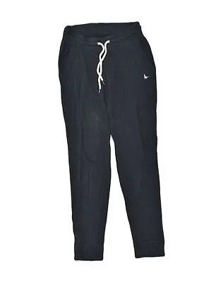 JACK WILLS Womens Tracksuit Trousers UK 10 Small Navy Blue Cotton HH02 • £11.99