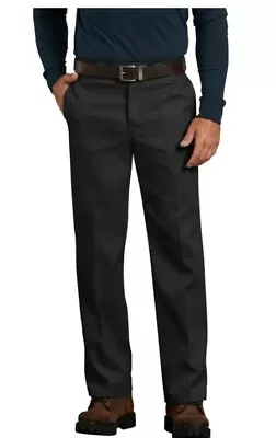 Dickies 874 Original Fit Work Pants Flex Men's 46x30 Black 11874 • $24.99