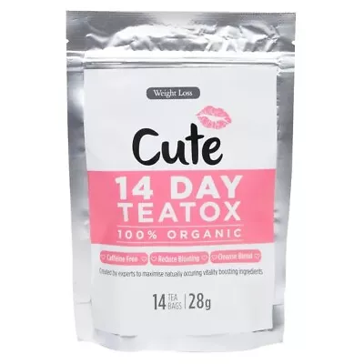 Cute Tea Day Teatox Diet Weight Loss Diet Slimming Tea Cleanse Extra Energy • £6.99