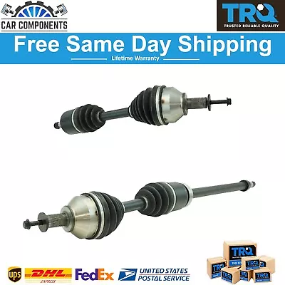 TRQ Front CV Axle Shaft Assembly Driver Passenger Pair For 2004-2013 Volvo C30 • $144.95