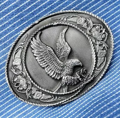 Classic Western Flying Eagle Belt Buckle Cowboy Vintage 1991 Siskiyou    .BMW552 • $24.99