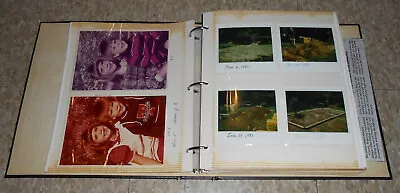 $50 • Buy Vtg 1980s Family Photo Album Pics Cars Fashion Disney Toys Holiday Little Girls
