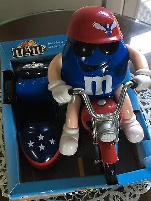 NIB M&M Route 66 Motorcycle Candy Dispenser • $0.99