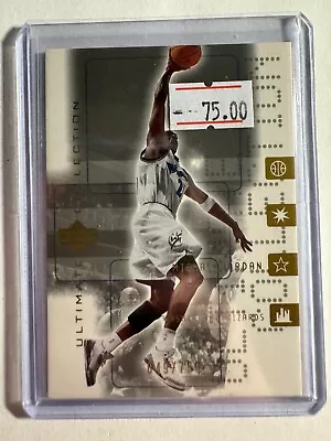 K186364 - 2001-02 Ultimate Collection #60 Michael Jordan #/750 • $100