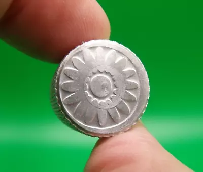 Vintage Aluminum Daisy Flower Sealing Wax Stamp Seal - No Handle • $8.88