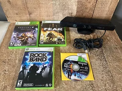 Xbox 360 Kinect Lot Of Games Bundle - Rockband Battlefield 3 Fear Destiny • $0.99