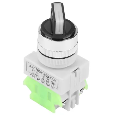 3 Position Maintained Selector Self Locking Switch LAY37-20X/31 • $6.63