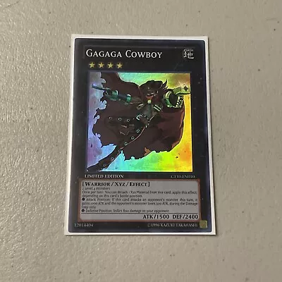 Yu-Gi-Oh! TCG Gagaga Cowboy 2013 Collectors Tins Ct10-En010 Limited Edition... • $2.50