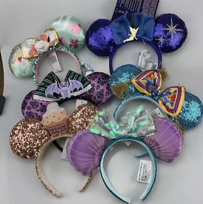 111 Styles Disney~Parks Wreath Loungefly Bow Mickey Minnie Mouse Ears Headband • £12.77