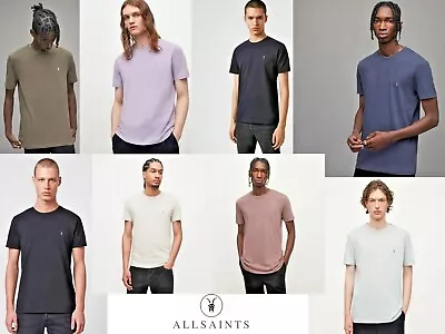 All Saints Mens Tonic T Shirt Short Sleeve Crew Neck Cotton Top All Saints Tee • £19.49