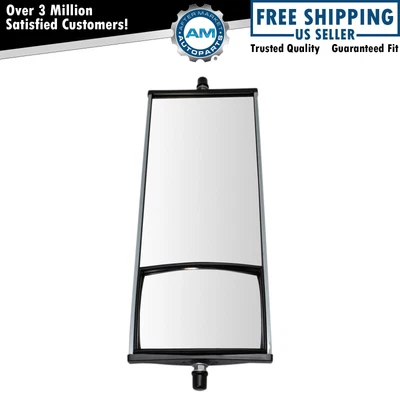 $31.85 • Buy 16  X 6.5  Aluminum West Coast Mirror W/ Convex Glass For Heavy Duty Semi Truck