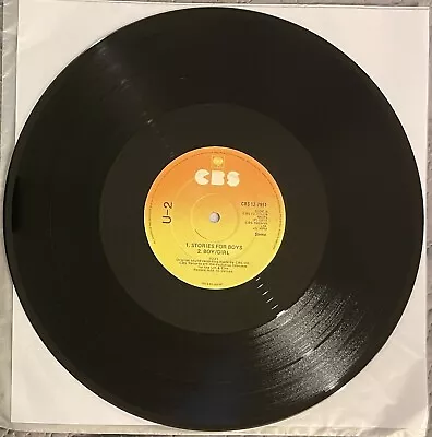 U2 - Out Of Control - 12  Vinyl - CBS - 1979 - Made In Ireland • $29.95