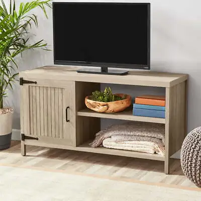 Modern Farmhouse TV Stand Entertainment Media Center Table For TVs Up To 50 Inch • $85.61