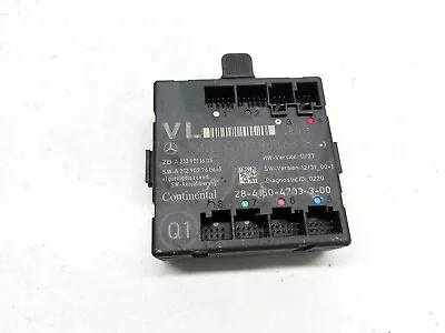 Mercedes Cls W218 C218 2014 Door Control Unit Module Ecu Front Left A2129006318 • £14.99