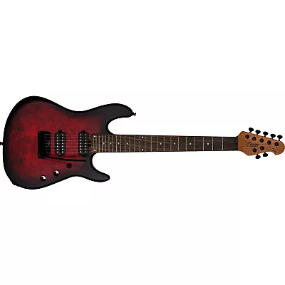 Sterling By Music Man Richardson7 7-String Guitar Dark Scarlet Burst Satin • $799