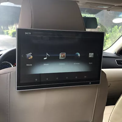 Android 12.0 Car Headrest With Monitor For Mercedes Benz Rear Seat Entertainment • $269.33