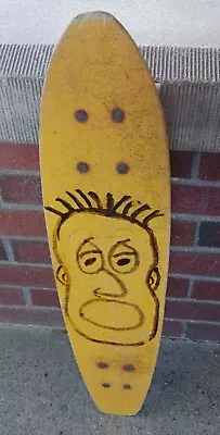 OLD SCHOOL 1970's FIBERGLASS SKATEBOARD 26  X 6  VINTAGE 70's • $35