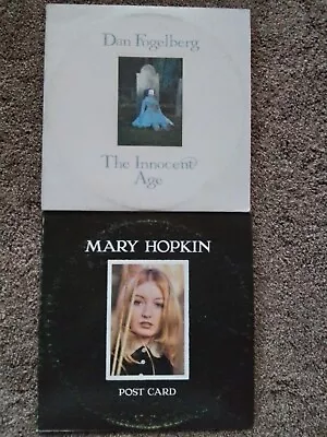 Two Vintage Folk/rock Vinyl Record Albums Featuring Mary Hopkins • $12.75