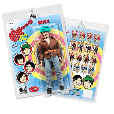 The Monkees 8 Inch Retro Action Figure Variants: Hippie Mike Nesmith • $26.98